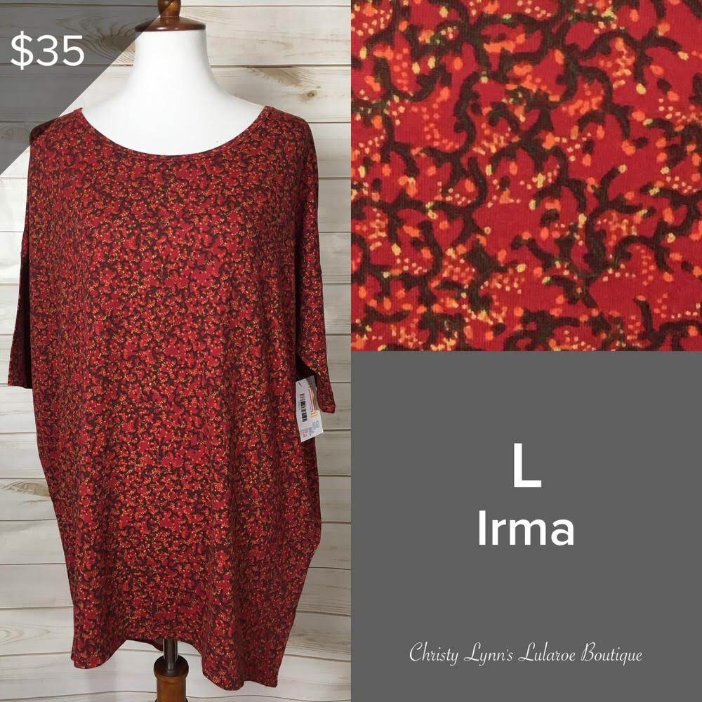 New Large Lularoe Irma!